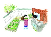 ‘고기’ 오골계의  ‘꼬끼오’