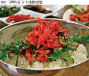 [박정배의 food in the city]   막걸리 한 잔에 서대회무침 한 점