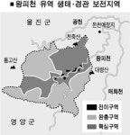 왕피천 3,000만평 생태·경관보전 지정