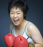 소녀 복서 손초롱 18세 소녀의 빛나는 손