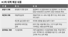 [8·31후속대책 윤곽] 강남 재건축 콕 찍어 집중폭격
