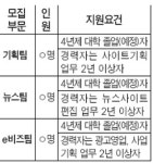 [알립니다] 한국아이닷컴 신입·경력사원 모집