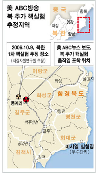 北, 추가핵실험 가능성 있나