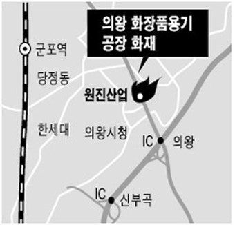 화장품용기 공장 폭발 6명 사망