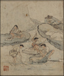바람의 화원 두 천재가 겨룬다