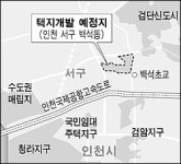 인천 백석동 택지개발 반발 확산