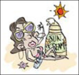 [굿모닝 1분 건강] 여름철 구릿빛 피부 원한다면