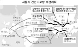 강변북로·올림픽대로 병목구간 수술