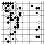 [하이원리조트배 명인전] 흑이 조금씩 밀리고 있다