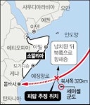 北선원 28명 탄 선박 소말리아서 피랍