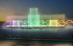 세계최초 목포 춤추는 바다 분수 가동