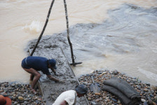 금광의 노예가 된 안데스 원주민들