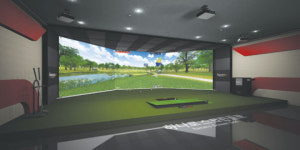 뛰어난 3D 영상, 입체감 생생… 하나로스크린골프