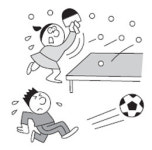 체벌 대신 탁구 스매싱·페널티킥 연습