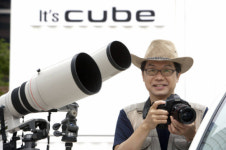 한국닛산 켄지 나이토 대표, 큐브(CUBE) 공식 모델로