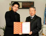 신인 영화배우 김준구 목원대 홍보대사 위촉