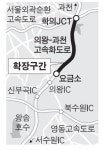 학의분기점~의왕요금소 구간 4차로로 확장 31일 조기 개통
