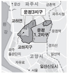 파주 운정3지구 개발 본격화