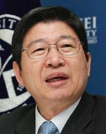 정갑영 연세대 총장 취임