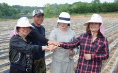 탈북자 첫 영농법인 희망을 심었어요