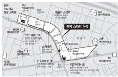 한류 스타의 거리, 진짜 강남스타일 보여줄까