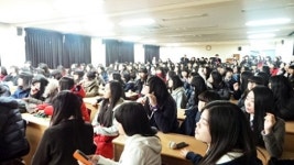 차홍, 광신고등학교 재능기부 강의 진행