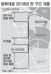 군부대에 막혔던 방화대로, 2018년 완전 개통