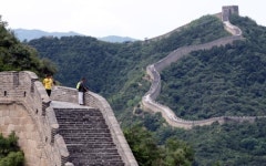 중국 만리장성 낙서존 설치 고육책… 사람들 흔적욕구 막을 수 있을까