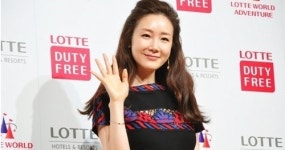 ‘지우히메’ 최지우, 유통공룡 롯데 특명받아 日 프로모션 성황