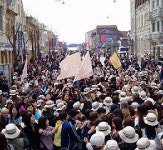 러시아도 아리랑·난타에 열광