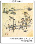 [우리그림 한국화] 길쌈- 김홍도