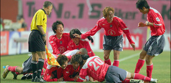 한국 축구, 2006 월드컵 본선행 청신호