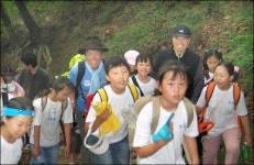 의정부 호암, 산악인 엄홍길 씨와 도봉산 등반