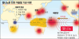 엘니뇨 영향…올 겨울 '변덕 날씨'