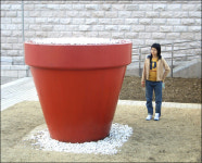 [생각 미술관] 장 삐에르 레이노 <붉은 화분>