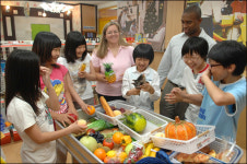 학교에 영어 마을 생겼어요