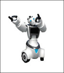 로봇 안내 받으며 박물관 관람