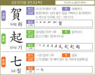 [하루에 한자씩 5월 19일] 하례할 하(賀)·일어날 기(起)·일곱 칠(七)