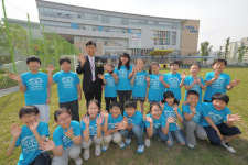 푸른 꿈, 참된 힘, 함께하는 세상으로 서울 하늘초등 개교식