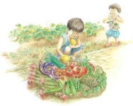 [그림책 속 한 장면] 상우네 텃밭 가꾸기