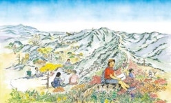 [그림책 속 한 장면] 아빠랑 은별이랑 지리산 그림 여행