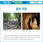 [개념 잡는 초등과학 사전] 풍화 작용
