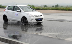 자동차 첨단 기술시연회 개최