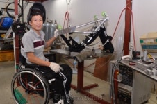Wheelchair maker gives hope to disabled