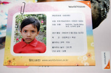 아이의 맑은 눈을 보면서 결심 했습니다