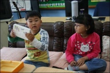흘리분교 병설유치원이 마을의 소원