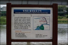 중랑천에 뱃길? 종이배나 띄우시지...