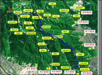 수락산 등산로 거리는 고무줄?