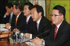 손학규, '빅3 안배' 당직 인선 마무리