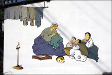 옥계역 입구에서 외할머니를 추억하다